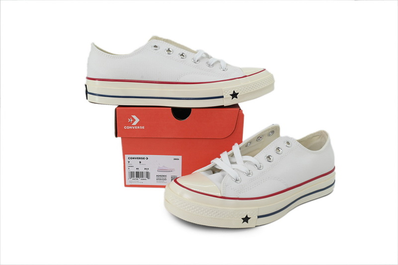 yupoo_398591_01cdf8e5.jpg 【AH7X7】三代白低 匡威 1970X低帮帆布休闲鞋 A24230C Converse CHUCK 70X Canvas Shoes Low White