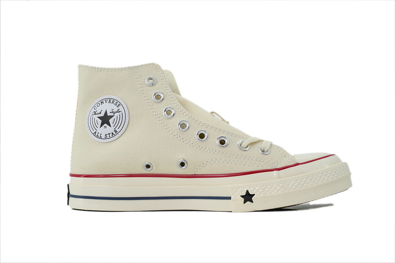 【AH7X7】三代米高 匡威 1970X高帮帆布休闲鞋 A24226C Converse CHUCK 70 X Canvas Shoes Beige