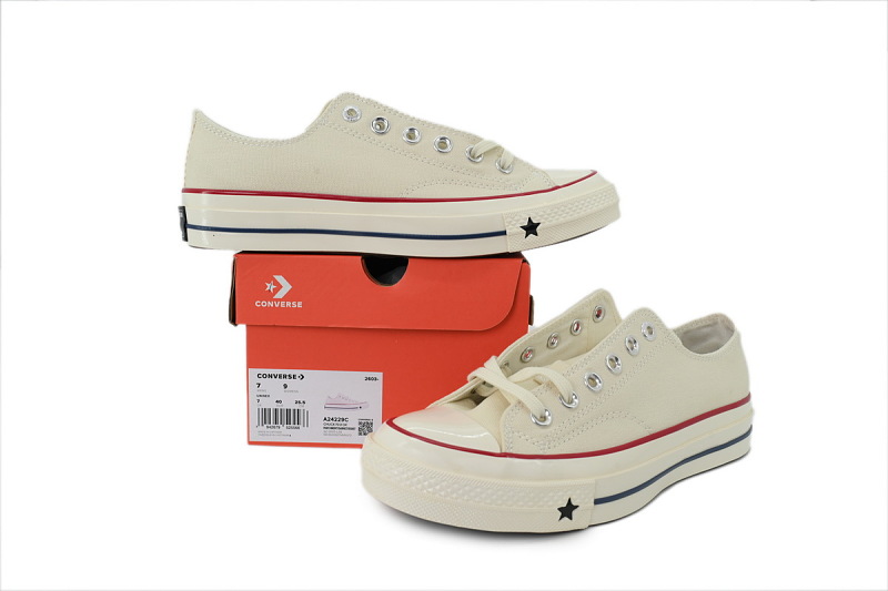 yupoo_398669_98e0df40.jpg 【AH7X7】三代米低 匡威 1970X低帮帆布休闲鞋 A24229C Converse CHUCK 70X Canvas Shoes Low Beige
