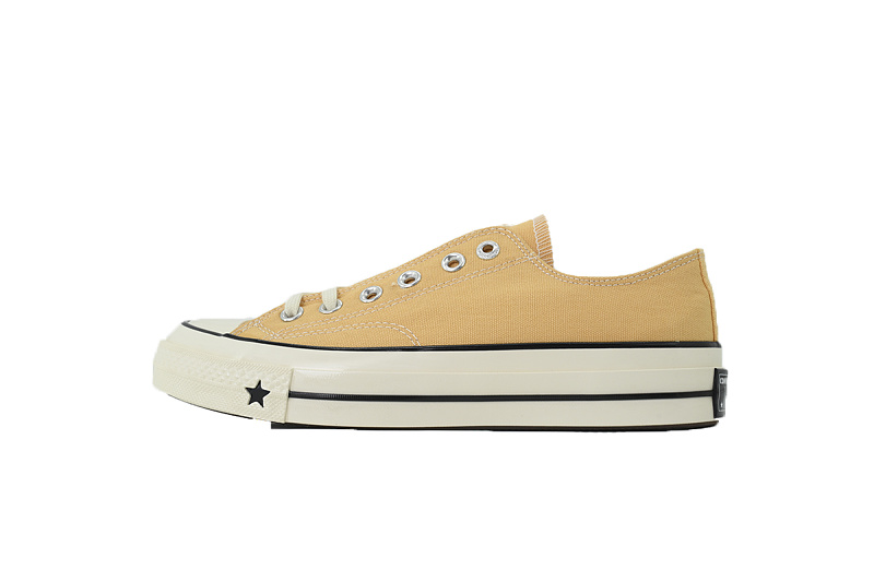 【AH7X7】三代黄低 匡威 1970X低帮帆布休闲鞋 A24236C Converse CHUCK 70X Canvas Shoes Low Yellow