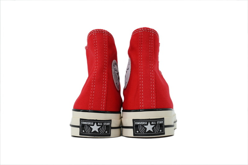 【AH7X7】三代大红高 匡威 1970X高帮帆布休闲鞋 A24232C Converse CHUCK 70 X Canvas Shoes Red