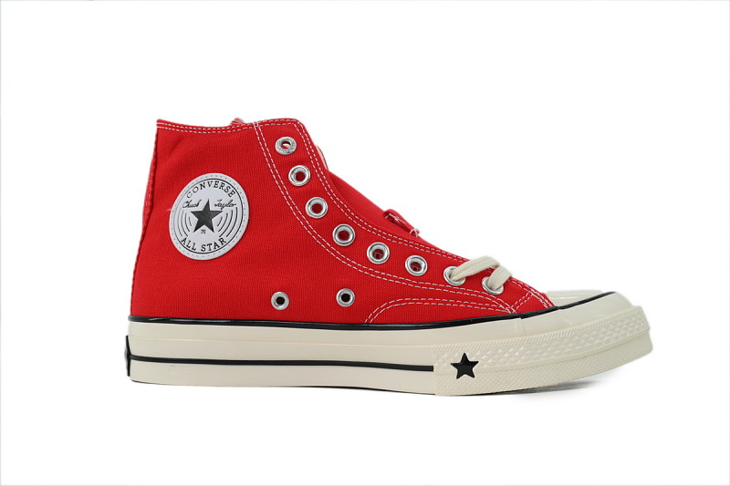 【AH7X7】三代大红高 匡威 1970X高帮帆布休闲鞋 A24232C Converse CHUCK 70 X Canvas Shoes Red