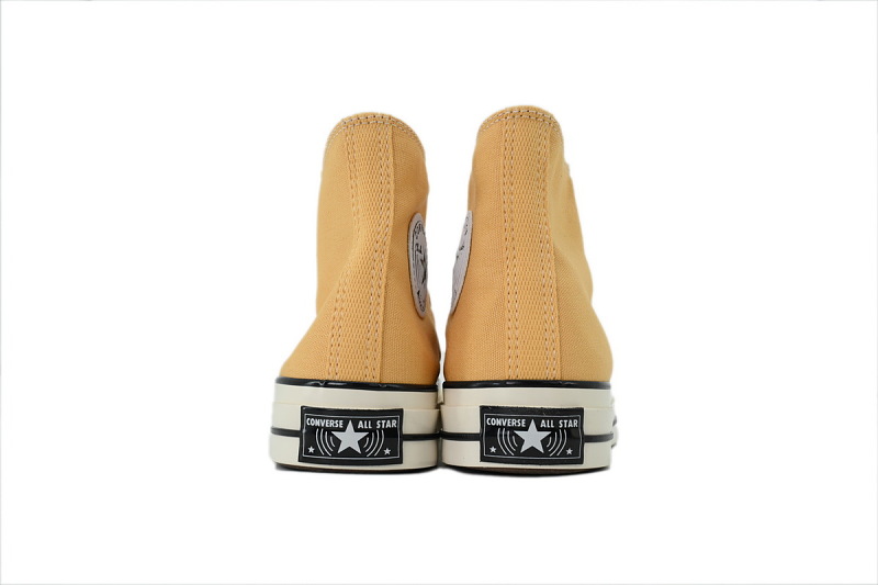 【AH7X7】三代黄高 匡威 1970X高帮帆布休闲鞋 A24233C Converse CHUCK 70 X Canvas Shoes Yellow