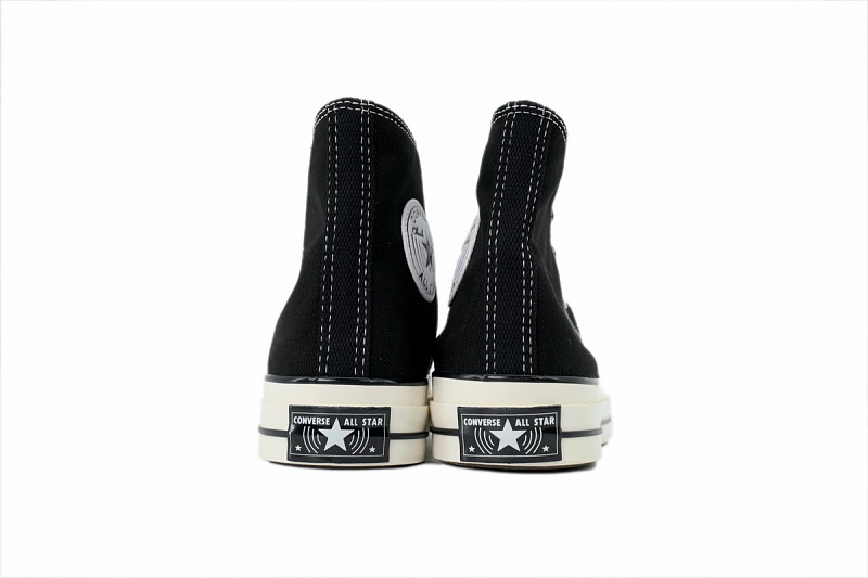 【AH7X7】三代黑高 匡威 1970X高帮帆布休闲鞋 A24225C Converse CHUCK 70 X Canvas Shoes Black White