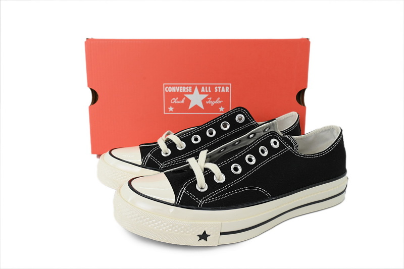 yupoo_398853_1e77b7bf.jpg 【AH7X7】三代黑低 匡威 1970X低帮帆布休闲鞋 A24228C Converse CHUCK 70X Canvas Shoes Unisex Low Top Black