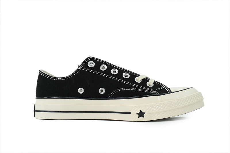 yupoo_398853_4a6765e1.jpg 【AH7X7】三代黑低 匡威 1970X低帮帆布休闲鞋 A24228C Converse CHUCK 70X Canvas Shoes Unisex Low Top Black