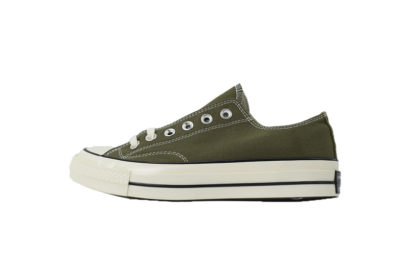 【AH5X7】橄榄绿低 匡威 1970s低帮帆布休闲鞋 162060C Converse Chuck 70 Ox 'Green'
