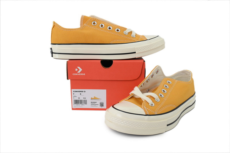 yupoo_398906_650db8ac.jpg 【AH5X7】黄低 匡威 1970s低帮帆布休闲鞋 162063C Converse Chuck 70 Low 'Yellow'