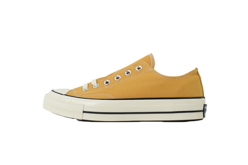 【AH5X7】黄低 匡威 1970s低帮帆布休闲鞋 162063C Converse Chuck 70 Low 'Yellow'