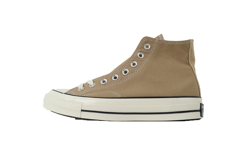 【AH5X7】奶茶高 匡威 1970s高帮帆布休闲鞋 168504C Converse Chuck 70 High 'Nomad Khaki'
