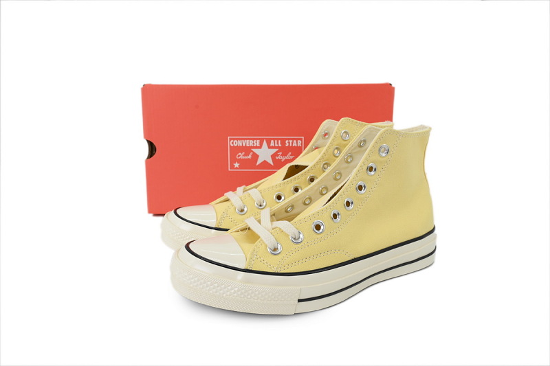yupoo_399105_1917c268.jpg 【AH5X7】奶油黄高 匡威 1970s高帮帆布休闲鞋 A00458C Converse Chuck 70 High 'Grey Lemon'