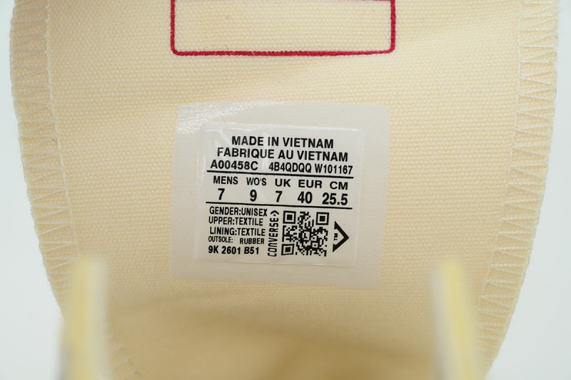 yupoo_399105_b42c13a2.jpg 【AH5X7】奶油黄高 匡威 1970s高帮帆布休闲鞋 A00458C Converse Chuck 70 High 'Grey Lemon'