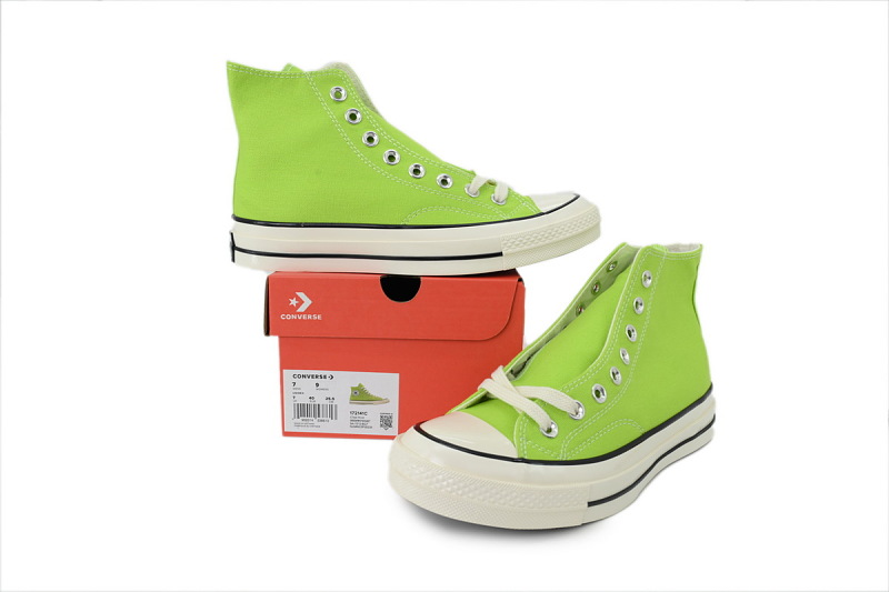 yupoo_399130_6671e11c.jpg 【AH5X7】荧光绿高 匡威 1970s高帮帆布休闲鞋 172141C Converse Chuck 70 High 'Lime Twist'