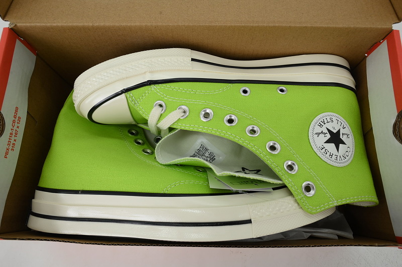 yupoo_399130_c43278ff.jpg 【AH5X7】荧光绿高 匡威 1970s高帮帆布休闲鞋 172141C Converse Chuck 70 High 'Lime Twist'