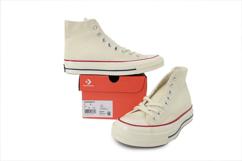 【AH5X7】米高 匡威 1970s高帮帆布休闲鞋 162053C Converse Chuck Taylor All Star 70 High 'Parchment'