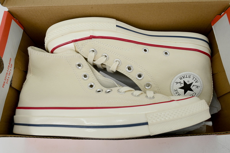 【AH5X7】米高 匡威 1970s高帮帆布休闲鞋 162053C Converse Chuck Taylor All Star 70 High 'Parchment'