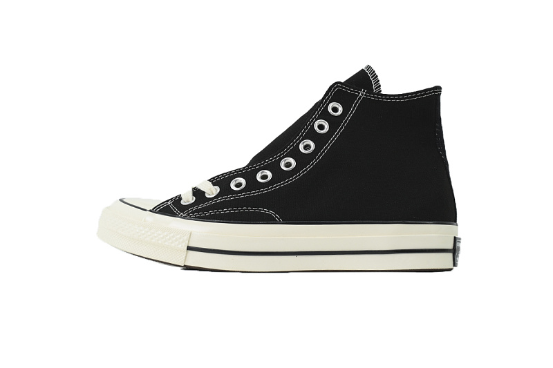 【AH5X7】黑高 匡威 1970s高帮帆布休闲鞋 162050C Converse Chuck 70 Vintage Canvas High 'Black'