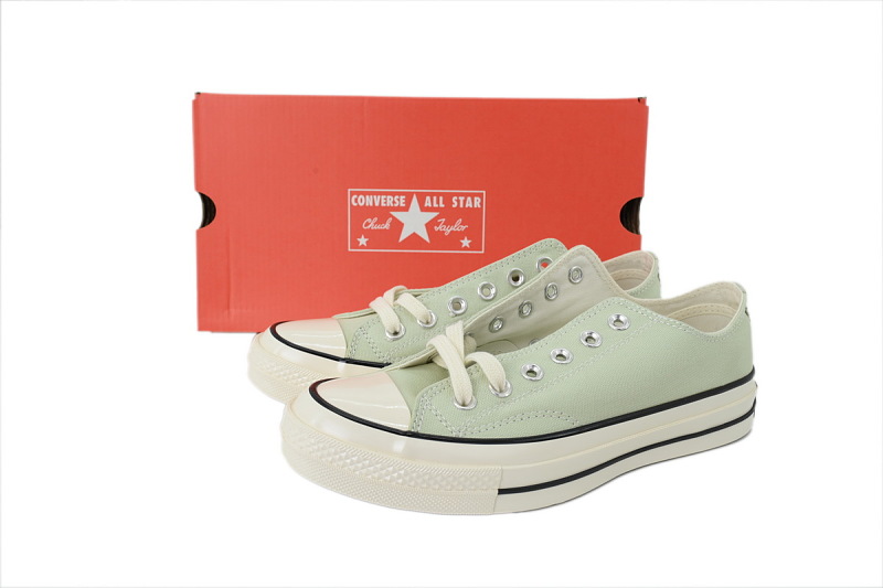 【AH5X7】薄荷绿低 匡威 1970s低帮帆布休闲鞋 161420C Converse Chuck 70 Ox 'Teal Green'