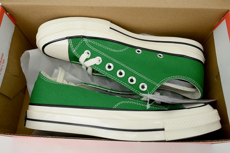 yupoo_399608_b6f2d337.jpg 【AH5X7】丛林绿低 匡威 1970s低帮帆布休闲鞋 161443C Converse Chuck 70 Ox 'Green Black Egret'