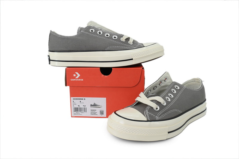 【AH5X7】石灰低 匡威 1970s低帮帆布休闲鞋 164951C Converse Chuck 70 Ox 'Mason'