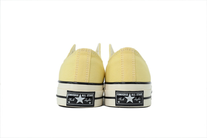 【AH5X7】奶油黄低 匡威 1970s低帮帆布休闲鞋 170793C Converse Chuck 70 Low 'Banana Cake'