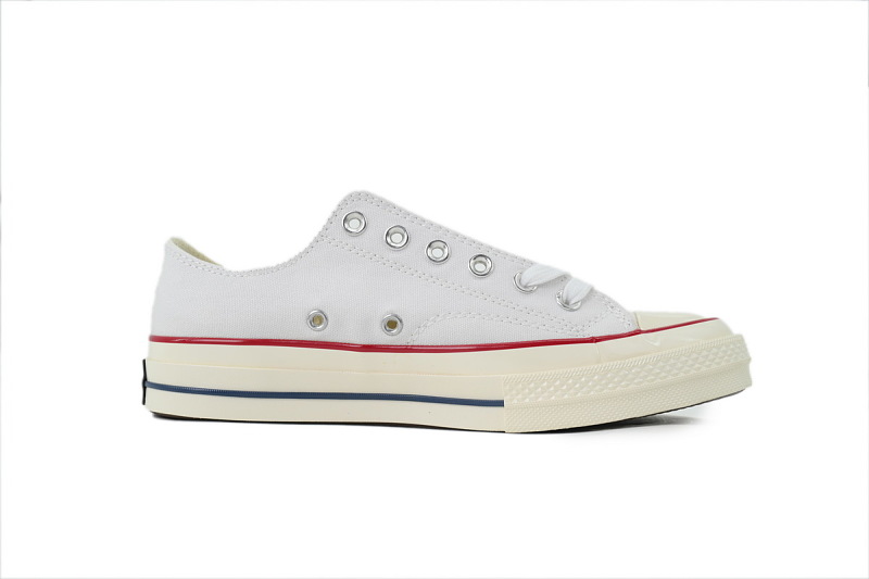 【AH5X7】白低 匡威 1970s低帮帆布休闲鞋 162065C Converse Chuck 70 Low 'White' 2019