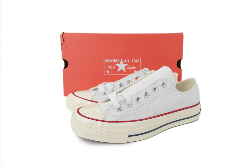 【AH5X7】白低 匡威 1970s低帮帆布休闲鞋 162065C Converse Chuck 70 Low 'White' 2019