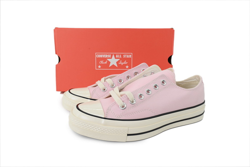 【AH5X7】樱花粉低 匡威 1970s低帮帆布休闲鞋 A13840C Converse Chuck 70 Low 'Pink Frosting'