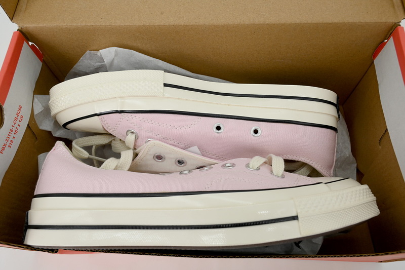 【AH5X7】樱花粉低 匡威 1970s低帮帆布休闲鞋 A13840C Converse Chuck 70 Low 'Pink Frosting'