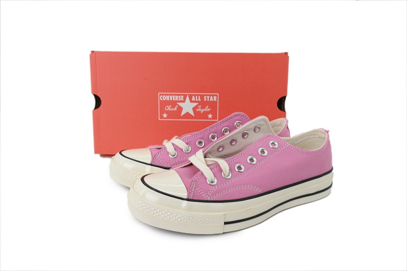 【AH5X7】少女粉低 匡威 1970s低帮帆布休闲鞋 164952C Converse Chuck 70 Ox 'Pink Ivory'