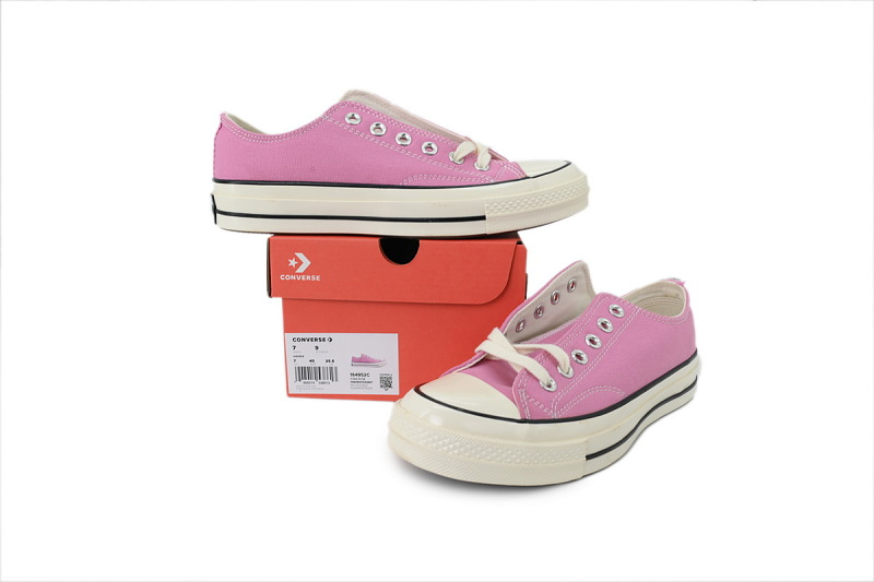 【AH5X7】少女粉低 匡威 1970s低帮帆布休闲鞋 164952C Converse Chuck 70 Ox 'Pink Ivory'