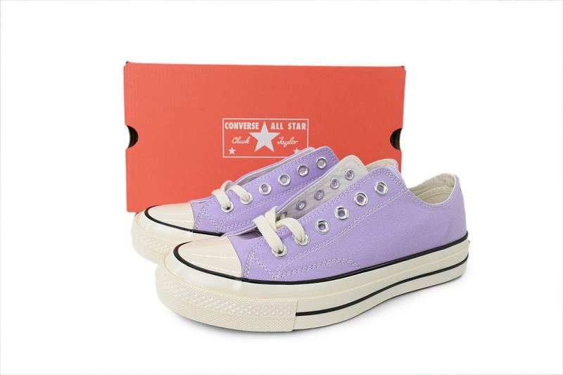【AH5X7】香芋紫低 匡威 1970s低帮帆布休闲鞋 164405C Converse Chuck 70 Ox 'Purple'