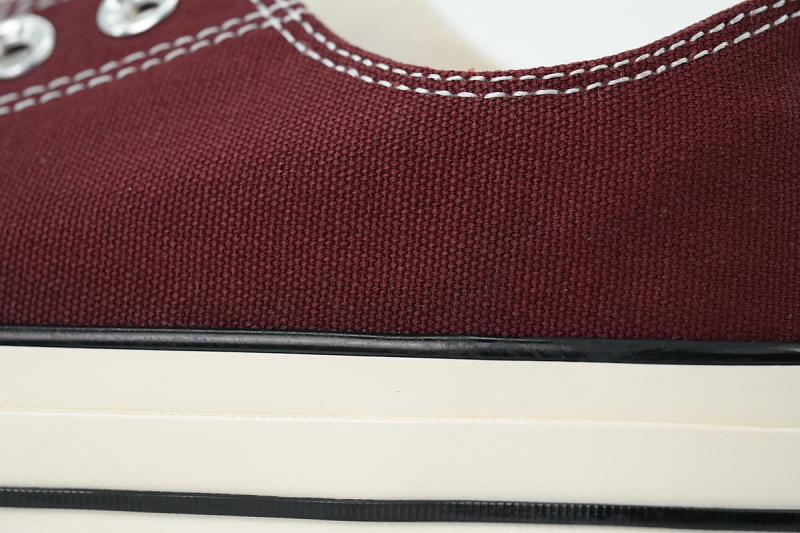【AH5X7】酒红低 匡威 1970s低帮帆布休闲鞋 162059C Converse Chuck 70 Ox 'Burgundy'