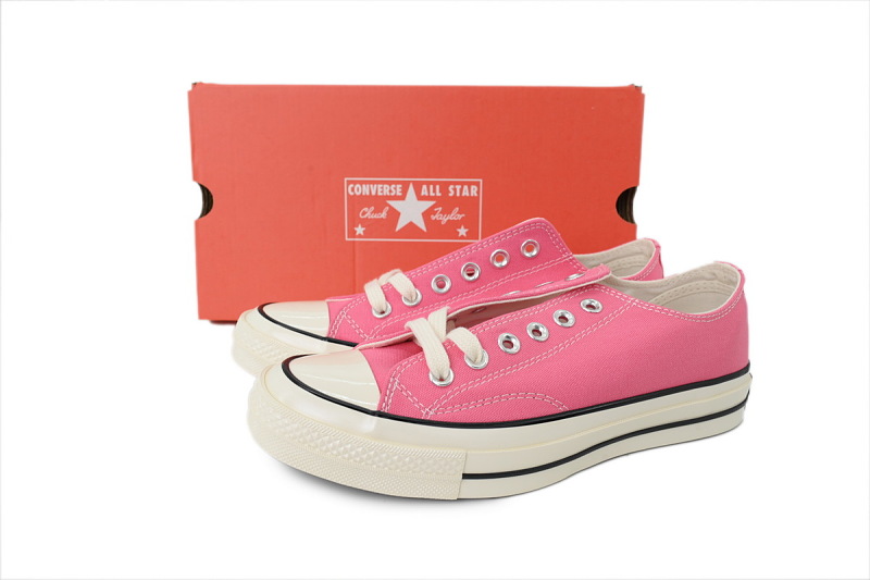 【AH5X7】芭比粉低 匡威 1970s低帮帆布休闲鞋 172681C Converse Chuck 70 Low 'Pink'