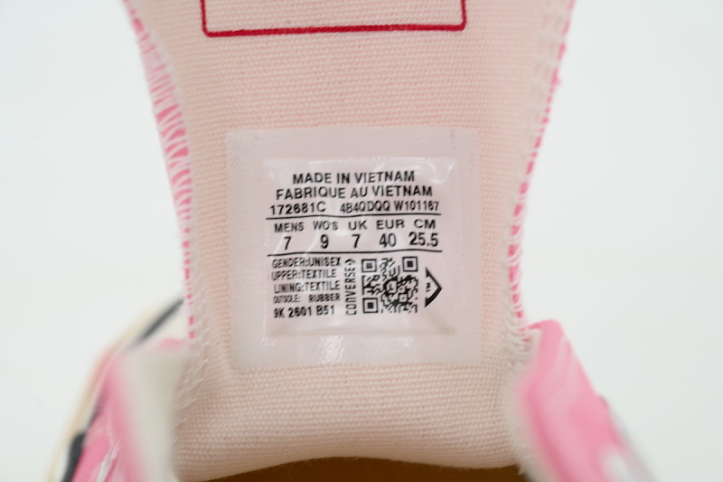 【AH5X7】芭比粉低 匡威 1970s低帮帆布休闲鞋 172681C Converse Chuck 70 Low 'Pink'