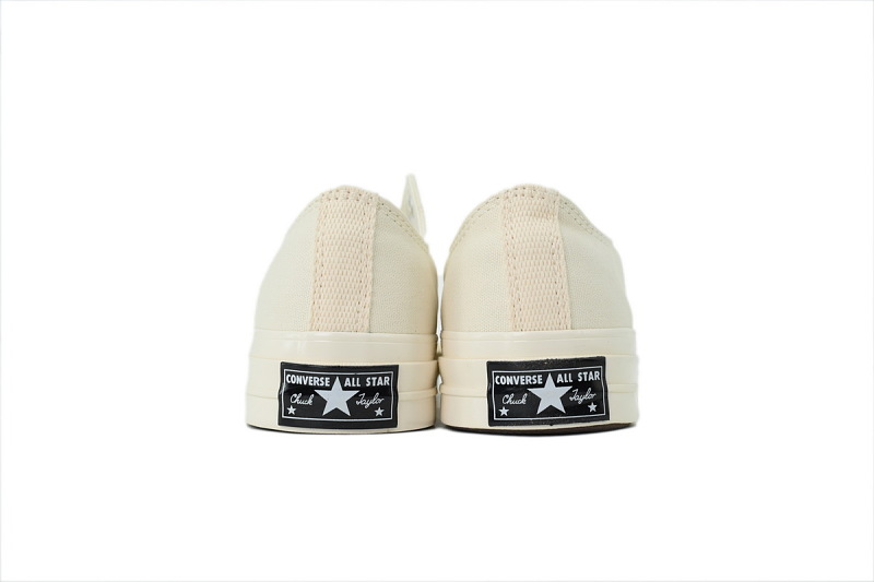 【AH5X7】自然白低 匡威 1970s低帮帆布休闲鞋 162211C Converse Chuck 70 Low 'Natural'