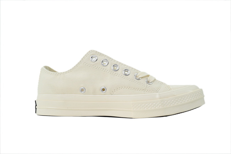 【AH5X7】自然白低 匡威 1970s低帮帆布休闲鞋 162211C Converse Chuck 70 Low 'Natural'