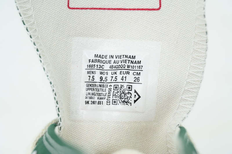 【AH5X7】墨绿低 匡威 1970s低帮帆布休闲鞋 168513C Converse Chuck 70 Low 'Midnight Clover'
