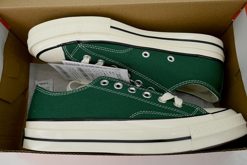 【AH5X7】墨绿低 匡威 1970s低帮帆布休闲鞋 168513C Converse Chuck 70 Low 'Midnight Clover'