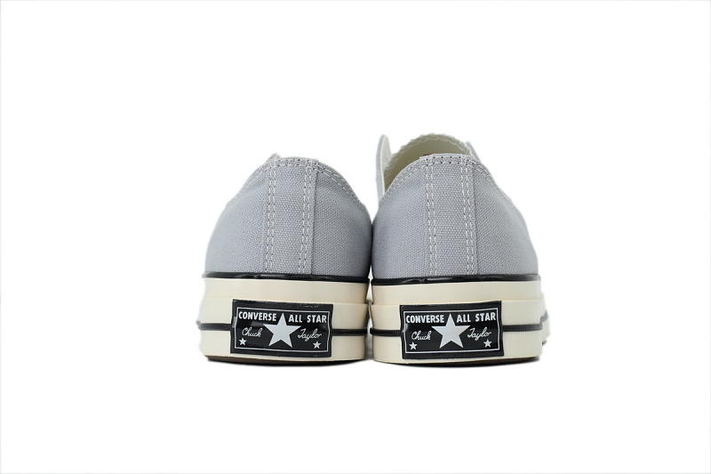 【AH5X7】雾霾灰低 匡威 1970s低帮帆布休闲鞋 170555C Converse Chuck 70 Low 'Wolf Grey'