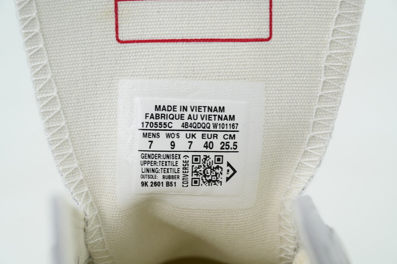 【AH5X7】雾霾灰低 匡威 1970s低帮帆布休闲鞋 170555C Converse Chuck 70 Low 'Wolf Grey'