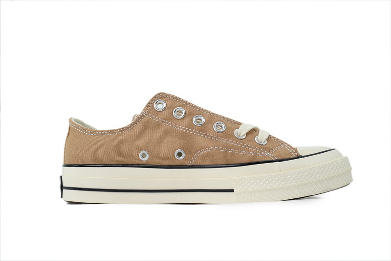 【AH5X7】奶茶低 匡威 1970s低帮帆布休闲鞋 168505C Converse Chuck 70 Low 'Seasonal Color - Nomad Khaki'