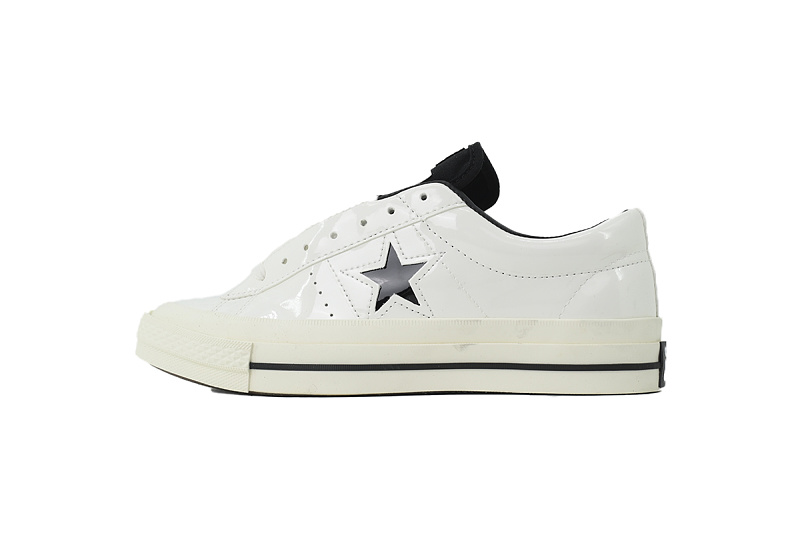 【AH0X7】木村米白皮 匡威 低帮漆皮休闲鞋 167324C Converse One Star Ox 'HanByeol - Beige'
