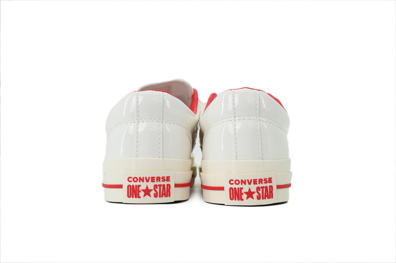 yupoo_400146_3ba8102b.jpg 【AH0X7】木村白红皮 匡威 低帮漆皮休闲鞋 167326C Converse One Star Ox 'HanByeol - White Red'