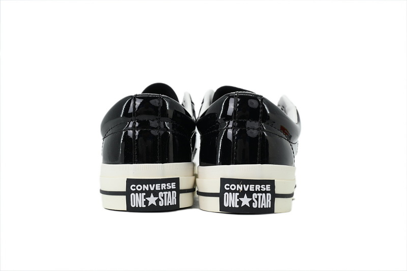 yupoo_400174_150a90ab.jpg 【AH0X7】木村黑白皮 匡威 低帮漆皮休闲鞋 165741C Converse One Star Ox 'HanByeol - Black'