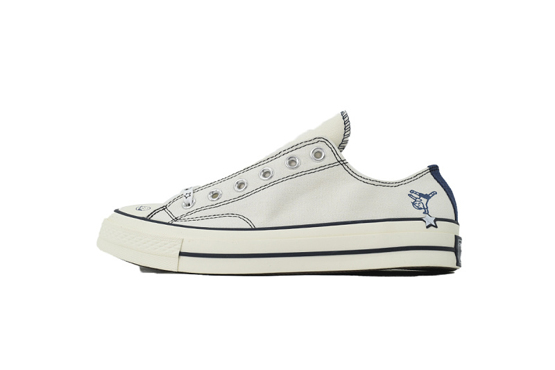 【AH1X7】小男孩低帮白 匡威低帮帆布休闲鞋A15788C Converse NoritakexChuck Taylor All Star 1970s Low Top Canvas Sneakers