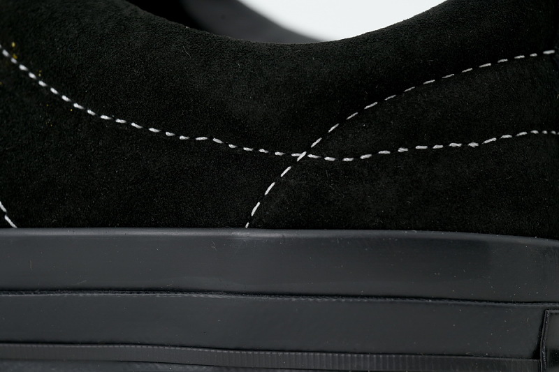 【AH6X7】木村全黑色 匡威 低帮绒面休闲鞋 165956C Converse One Star Suede OX 'Black'
