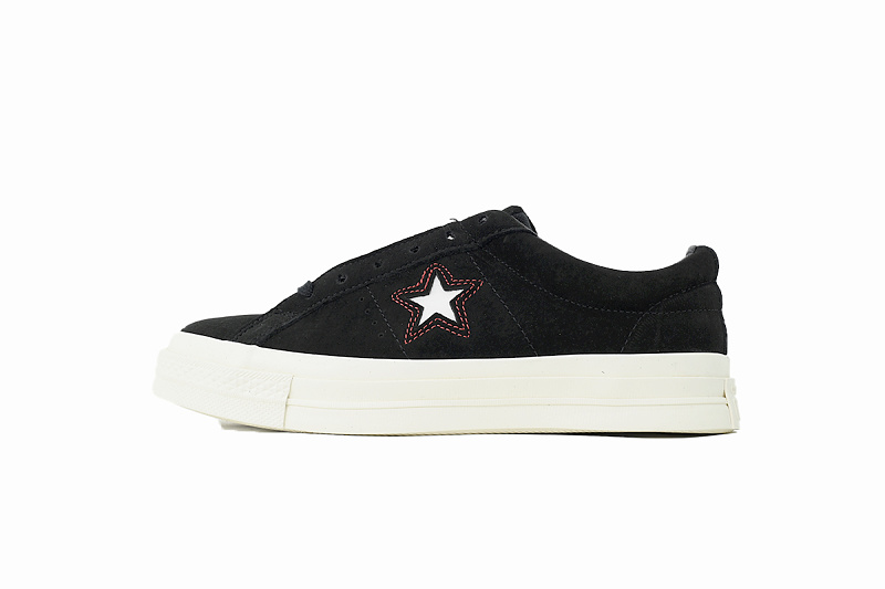 yupoo_400314_171cca3a.jpg 【AH6X7】木村情人节 匡威 低帮绒面休闲鞋 163193C Converse One Star OX 'Black'