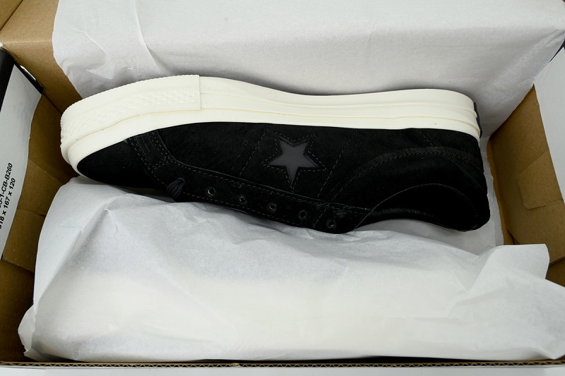 yupoo_400342_975b39d9.jpg 【AH6X7】木村3M反光 匡威 低帮绒面休闲鞋 158477C Converse One Star Suede Low 'Black'