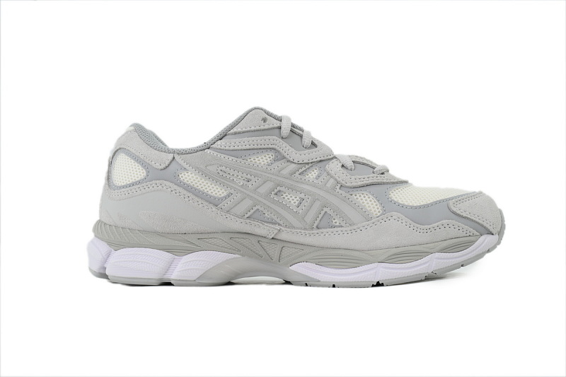 【BA3M5】NYC-云灰 亚瑟士 复古时尚跑步鞋 1203A663-101 ASICS Gel NYC 'Cream Cloud Grey'